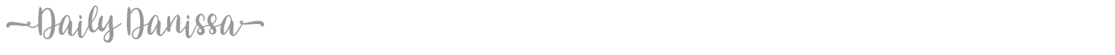 Daily Danissa font preview
